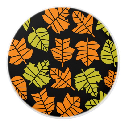 秋の秋自然遷移 セラミックノブ (正面)