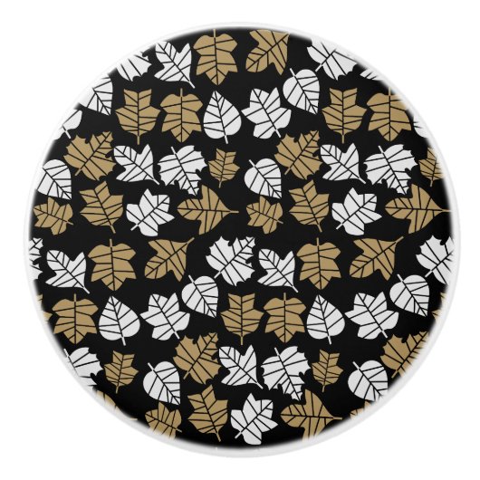 秋の秋自然遷移 セラミックノブ (正面)