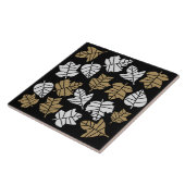 秋の秋自然遷移 タイル (側面)