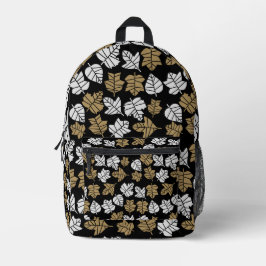 秋の秋自然遷移 プリントバックパック