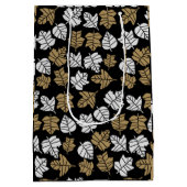 秋の秋自然遷移 ミディアムペーパーバッグ (裏面)