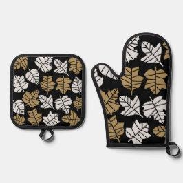 秋の秋自然遷移 鍋つかみ&鍋敷きセット