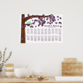 秋の秋葉のカスタム座席表 ポスター (キッチン)