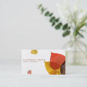 秋の秋葉の名刺代 名刺 (スタンド正面)