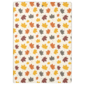 秋の秋葉の クリップボード (裏面)