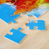 秋の秋葉の ジグソーパズル (側面)