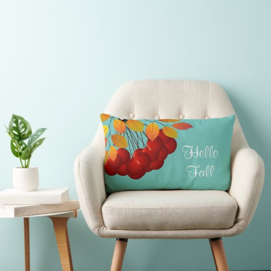 秋の秋装飾用クッション ランバークッション (椅子)
