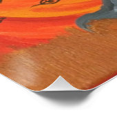 「秋の秋」アクリル絵画20x20ポスター ポスター (コーナー)