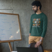 秋の秋 – グルービーカボチャスパイスデザイン Tシャツ