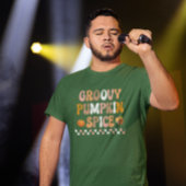 秋の秋 – グルービーカボチャスパイスデザイン Tシャツ