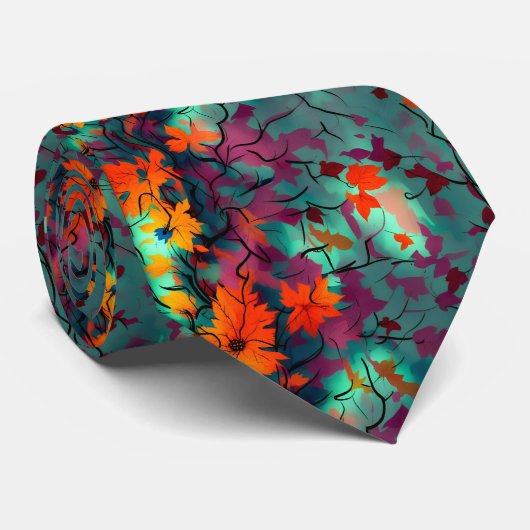 秋の秋 ネクタイ (ロール)