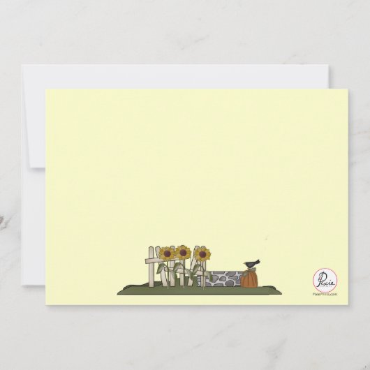 秋の移動発表 案内状 (裏面)