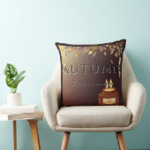 秋の穏やかな夕べピローコージー秋ホーム クッション (椅子)