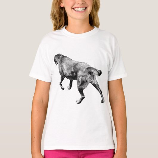 秋の穏やかな散歩 Tシャツ (正面)