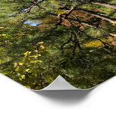 秋の空の松 ポスター (角)