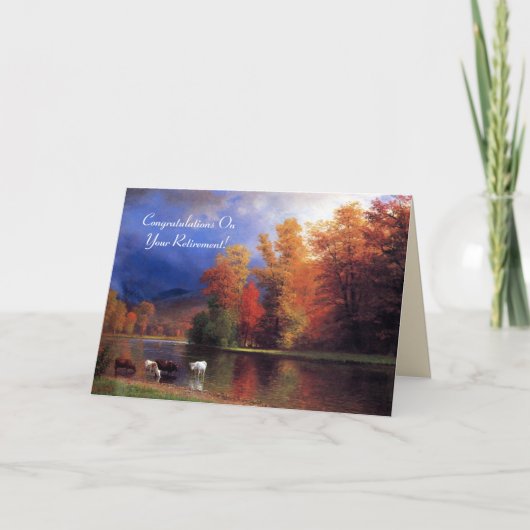 秋の空 カード (正面)