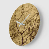 秋の空 ラージ壁時計 (傾斜)