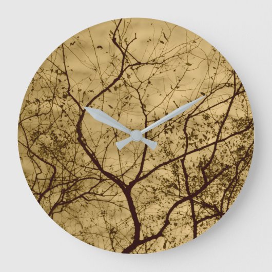 秋の空 ラージ壁時計 (正面)