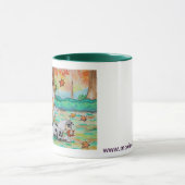 秋の精神のコーヒー・マグ マグカップ (中央)