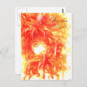 秋の精神 ポストカード (正面/裏面)