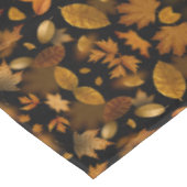 秋の紅葉かわいらし色 テーブルクロス (アングル)