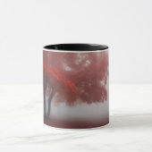 秋の紅葉が大好き マグカップ (中央)