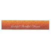 秋の紅葉が感謝の気持ちを賛美持つ ミディアムテーブルランナー (横)