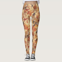 秋の紅葉と果実