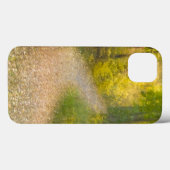 秋の紅葉と葉に覆われた道の木々 Case-Mate iPhoneケース (裏面 (横))