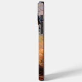 秋の紅葉にインスパイアされたベルナーゼン・マウンテン・ドッグ Case-Mate iPhoneケース (裏面 / 左)