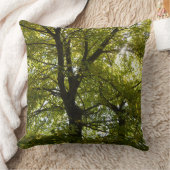 秋の紅葉の中 クッション (ブランケット)