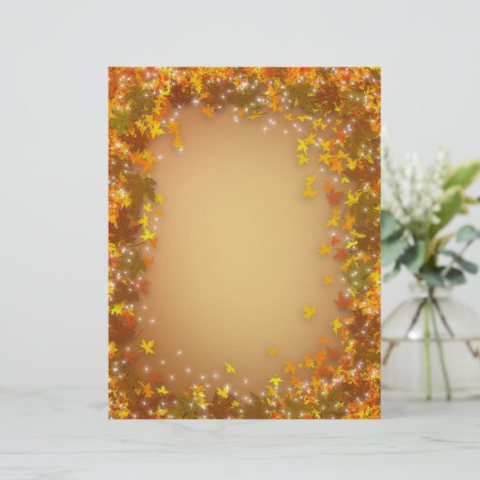 秋の紅葉の背景 (スタンド正面)