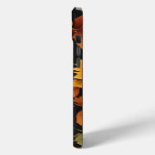 秋の紅葉の花フローラ燃えたオレンジ Case-Mate iPhoneケース (裏面 / 左)