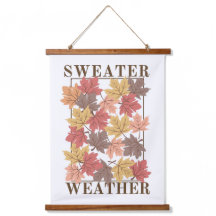 秋の紅葉セーター