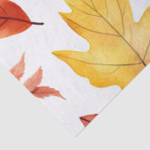 秋の紅葉テラコッタブラウンボホパターン 薄葉紙 (詳細)