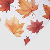 秋の紅葉テラコッタブラウンボホパターン 薄葉紙 (詳細)