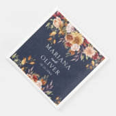 秋の紅葉ネイビーブルー結婚ズ (コーナー)