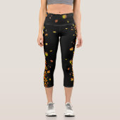 秋の紅葉ハイウェイストキャプリス カプリレギンス (正面)