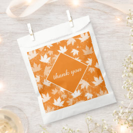 秋の紅葉パターンありがとう フェイバーバッグ