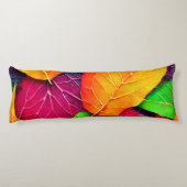 秋の紅葉パターン ボディピロー (裏面)