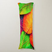 秋の紅葉パターン ボディピロー (正面縦)