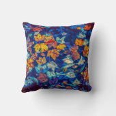 秋の紅葉ホームデコール装飾用クッション クッション (裏面)