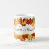 秋の紅葉マグ コーヒーマグカップ (中央)