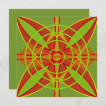 秋の紅葉抽象芸術幾何学的デザイン