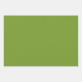 秋の紅葉抽象芸術幾何学的デザイン ラッピングペーパーシート (正面3)