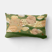 秋の紅葉枕 ランバークッション (裏面)