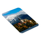 秋の紅葉湖 マグネット (右側)