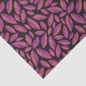 秋の紅葉紫と黒 薄葉紙 (詳細)