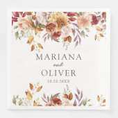 秋の紅葉結婚色 (正面)