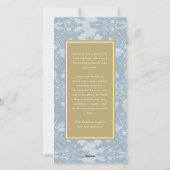 秋の紅葉茶色の渦巻き感謝祭の写真 シーズンカード (裏面)